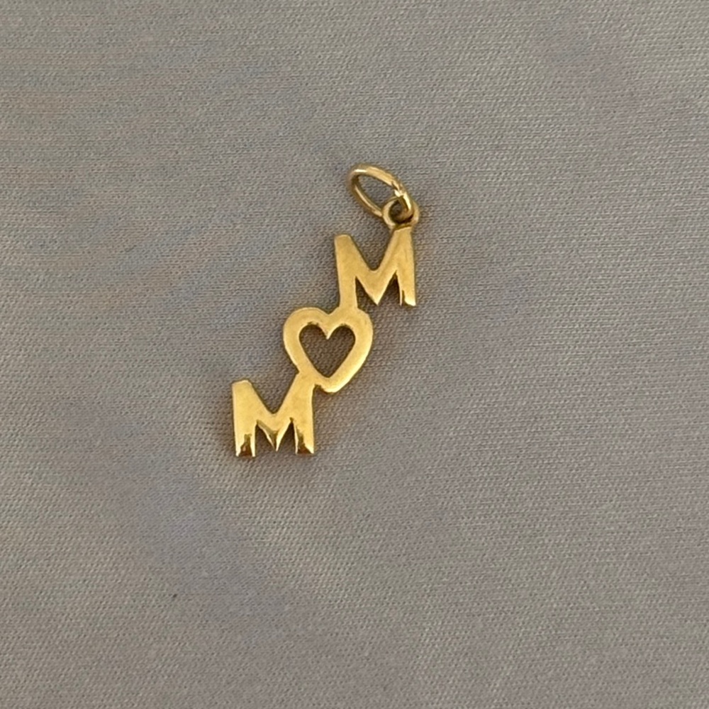 Gold Mom Charm